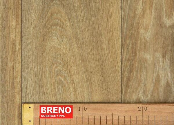 Breno PVC AMBIENT Havanna Oak 633M – světle hnědé dřevo, šíře 400 cm