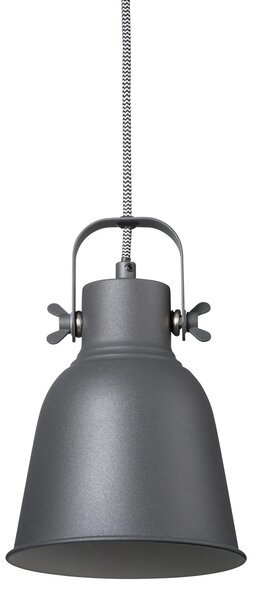 Nordlux 48783003 Adrian, antracitové závěsné svítidlo 1xE27, průměr 16cm