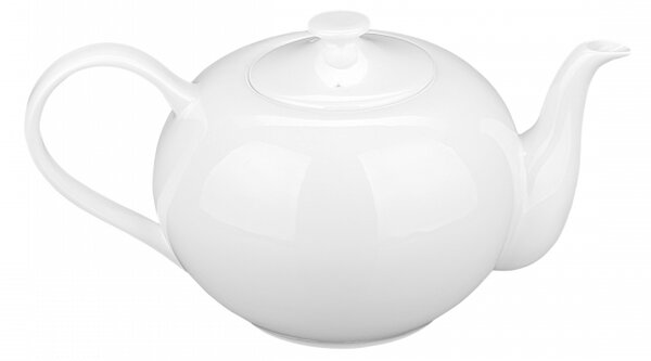 Lunasol - Bílý porcelánový čajník 1,2 l - Premium Platinum Line (450212)