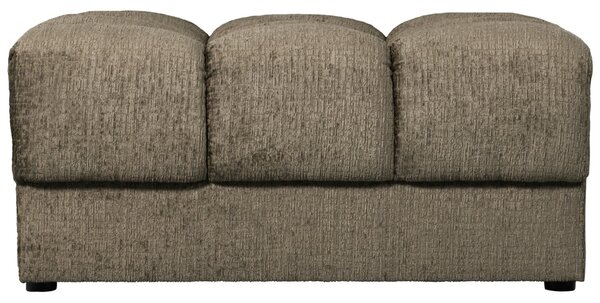 -25 % Dny MOMENTI– WOOOD Tmavě zelená sametová podnožka Restella 82 x 61 cm