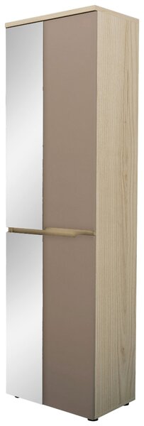 SKŘÍŇ NA ODĚV, šedohnědá, barvy dubu, 55/192/38 cm Voleo - Šatní skříně