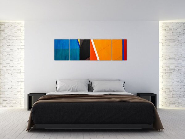 Obraz - Geometrie (170x50 cm)