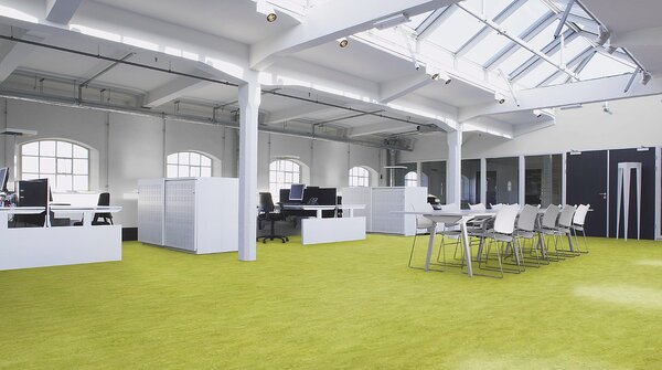 FORBO Marmoleum marbled real Chartreuse 3224 Tl. 2 mm - 2 bm