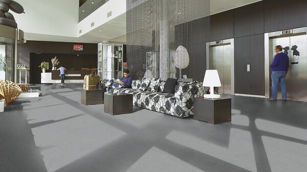 FORBO Marmoleum marbled real Serene grey 3146 Tl. 2 mm - 2 bm