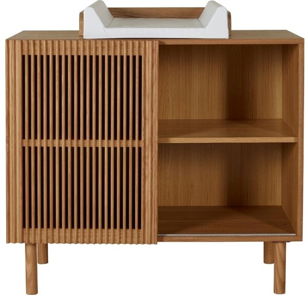 Přírodní dřevěná přebalovací komoda Quax Hai-No-Ki 90 x 56 cm