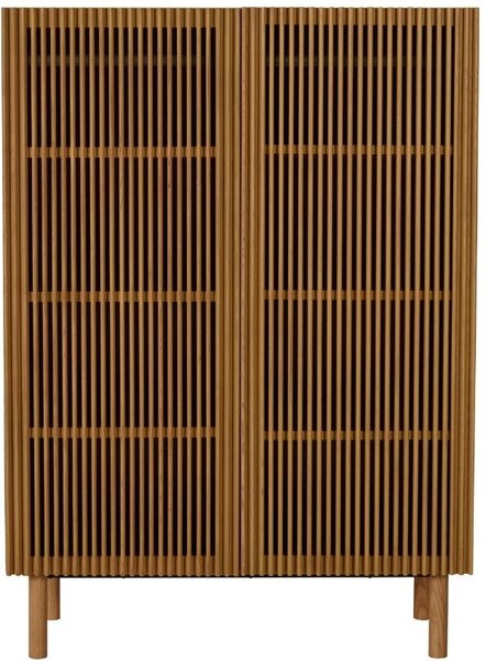 Přírodní dřevěná dětská skříň Quax Hai-No-Ki 140 x 100 cm