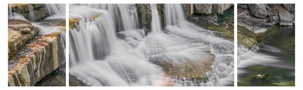 Obraz vodopádů (170x50 cm)