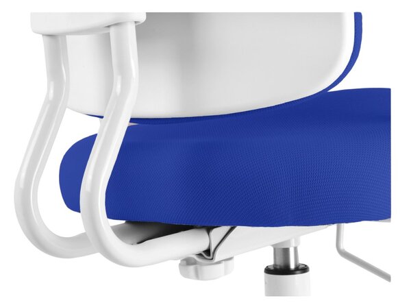 Dětská rostoucí židle Neoseat KIDDY THREE — látka, pratelný potah, tmavě modrá