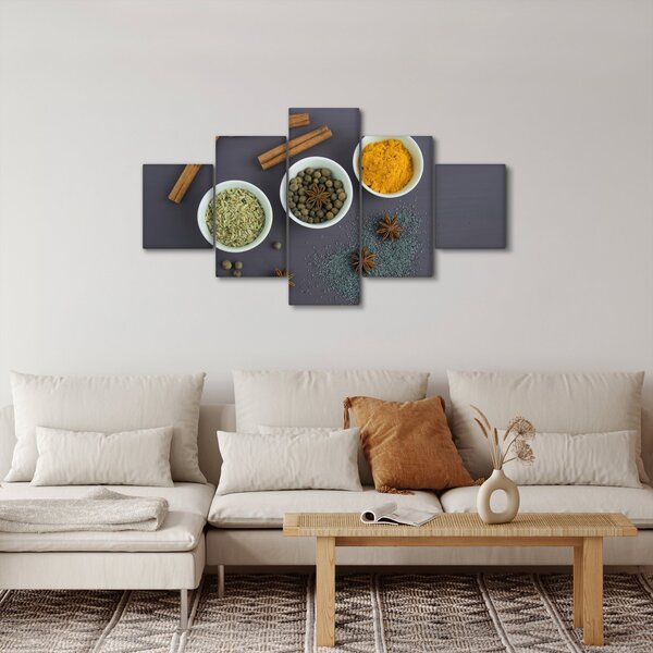 Obraz - koření (125x70 cm)