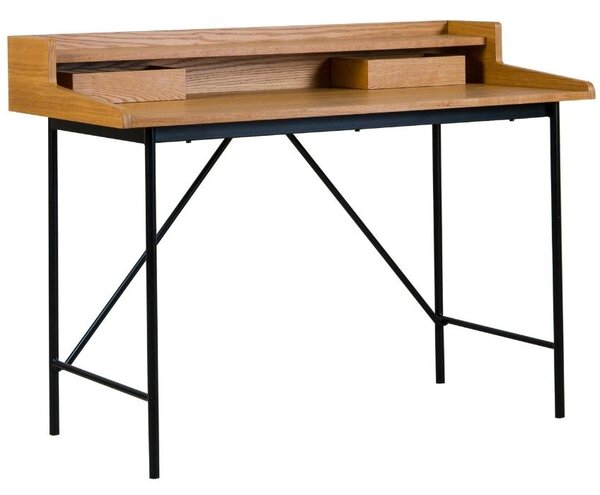 Přírodní dřevěný psací stůl Quax Hai-No-Ki 120 x 60 cm