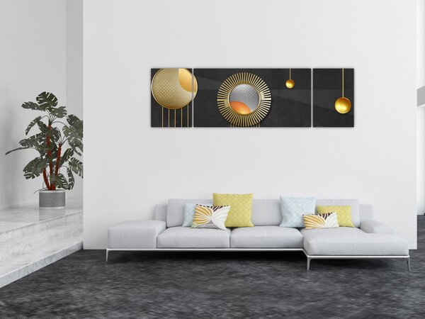 Obraz - Abstrakce (170x50 cm)