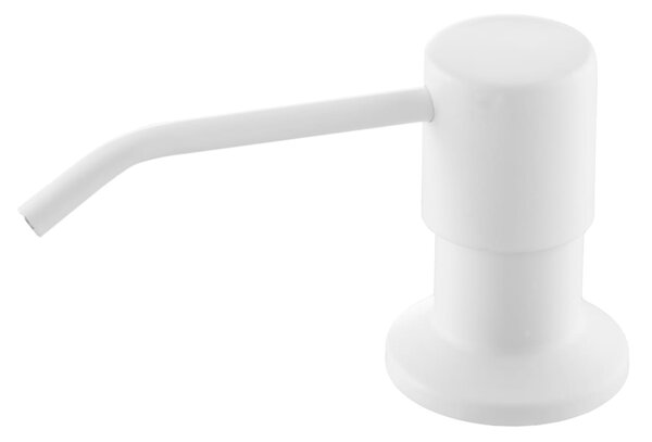Gamma Simple, dávkovač saponátu pro kuchyňský dřez 400ml, bílá, GMA-DOZ-WH