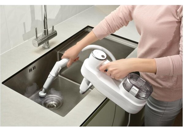 Sencor - Multifunkční parní mop 2v1 1500W/230V IPX4 bílá