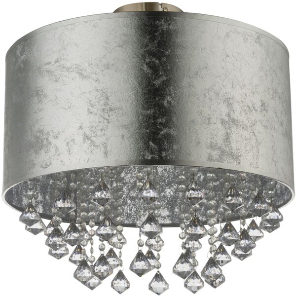 Globo Lighting Amy I stropní světlo 1x60 W stříbrná 15188D3