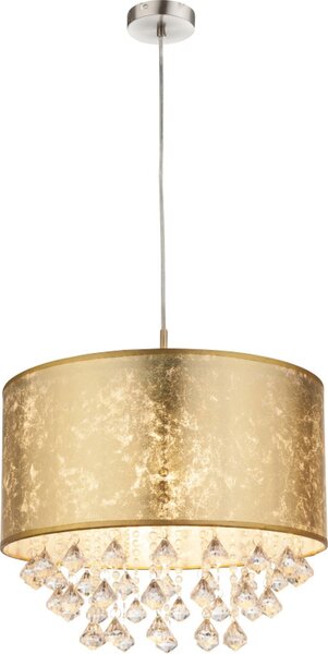 Globo Lighting Amy závěsné svítidlo 1x60 W zlatá 15187H3