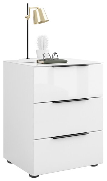 NOČNÍ STOLEK, bílá, 45/60/40 cm - Online Only noční stolky, Online Only
