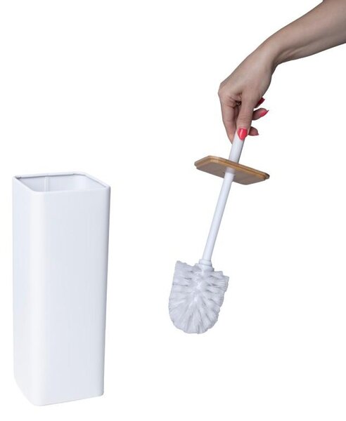 Erga Fonti, WC kartáč na postavení, bílý, ERG-YKA-PD.FONTI-WHT