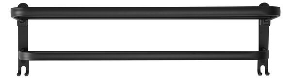 Gamma Gamma, věšák na ručníky 59cm, černá matná, GMA-UWS-BK