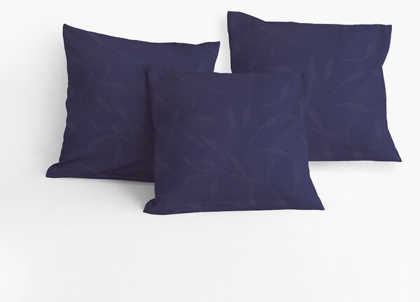 Povlečení Victoria navy modrá Mako damašek povlak 40/40