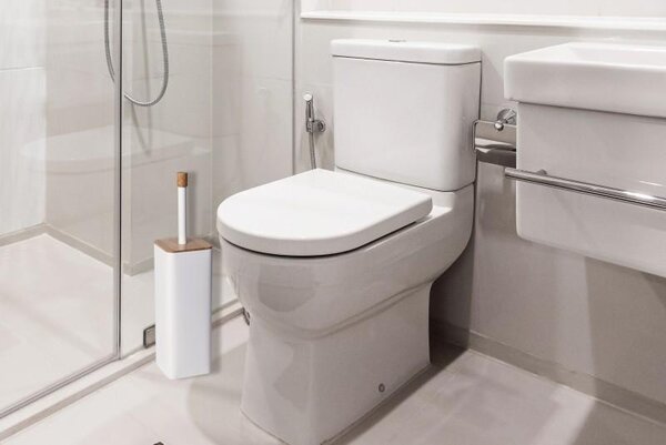 Erga Fonti, WC kartáč na postavení, bílý, ERG-YKA-PD.FONTI-WHT
