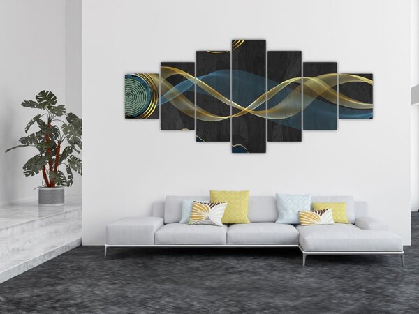 Obraz - Abstrakce (210x100 cm)