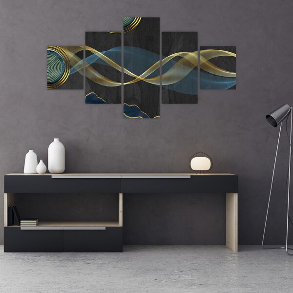 Obraz - Abstrakce (125x70 cm)