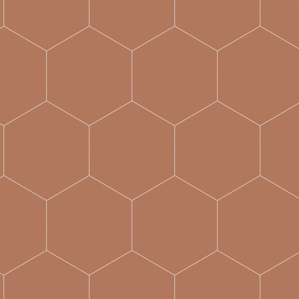Geometrická vliesová tapeta na zeď, hnědá, 139376 Bloom, Esta Home