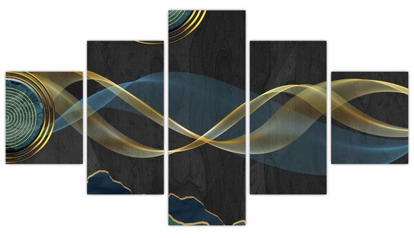 Obraz - Abstrakce (125x70 cm)