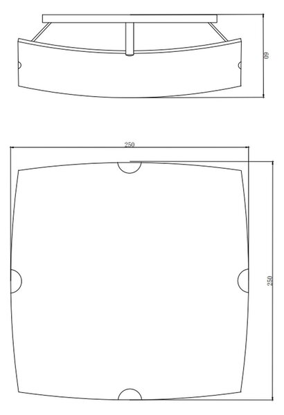 Globo Lighting Paranja nástěnné svítidlo 1x60 W bílá-satén 40403-1