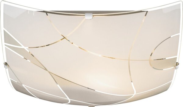 Globo Lighting Paranja nástěnné svítidlo 1x60 W bílá-satén 40403-1