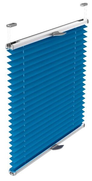 Roleta Plisé Standard Modrá Šířka: 100,5 cm