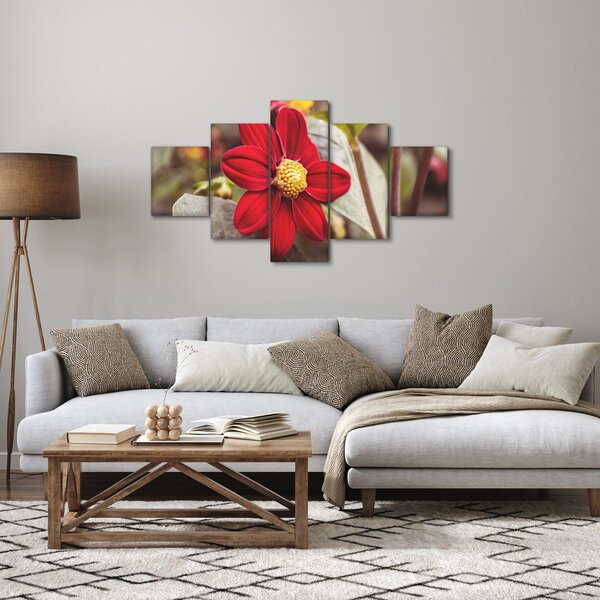 Obraz květiny (125x70 cm)