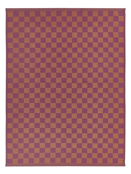 CHECKER STYLE Utěrka - fialová