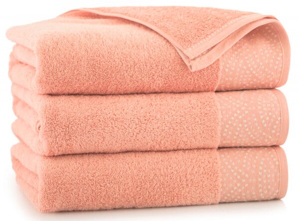 Egyptská bavlna ručníky a osuška Fabiano - meruňková Velikost: osuška 70 x 140
