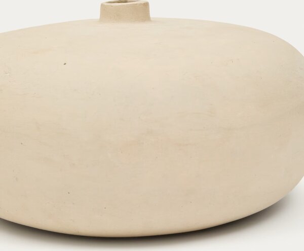 Bílá váza Kave Home Nivala ø 31 cm