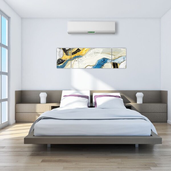 Obraz - Barevný mramor (170x50 cm)