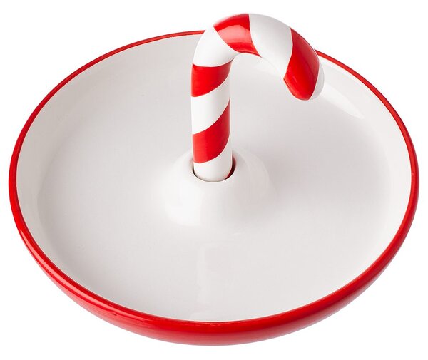 SWEET X-MAS Talíř "Candy Cane" 21 cm
