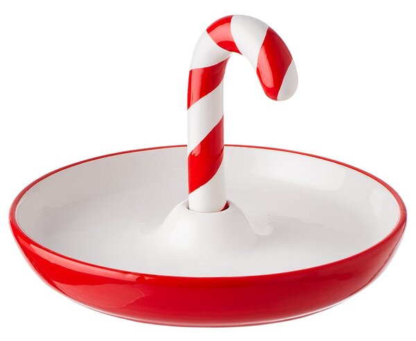 SWEET X-MAS Talíř "Candy Cane" 21 cm