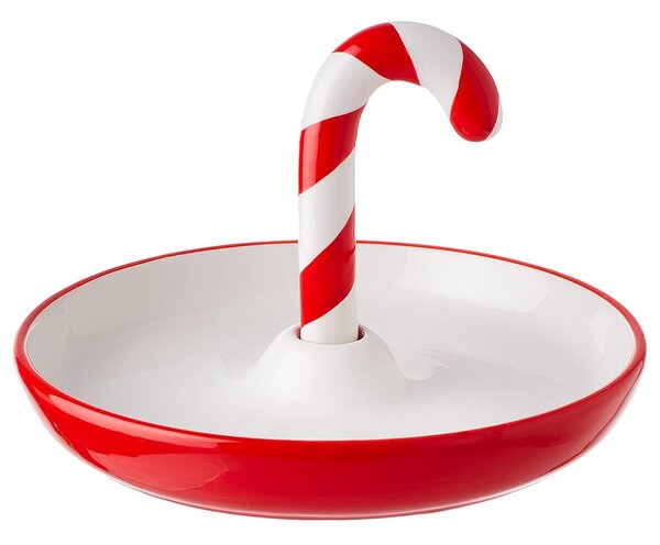 SWEET X-MAS Talíř "Candy Cane" 21 cm
