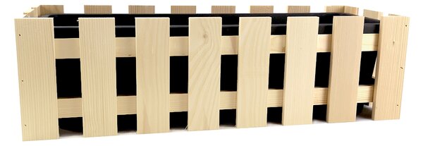 AMADEA Dřevěný obal na truhlík, 62x21,5x18cm Český výrobek