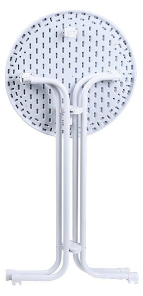TENTino Elegantní koktejlový skládací bistro stůl 60 cm, bílý