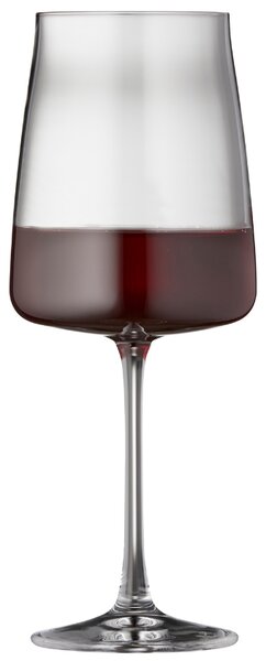 Lyngby Glas Set čtyř sklenic na červené víno Zero 540 ml