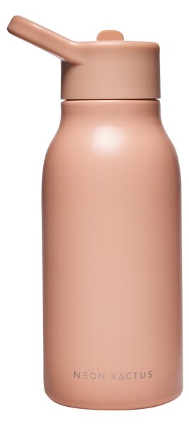 Dětská nerezová láhev, 340ml, Neon Kactus, růžová