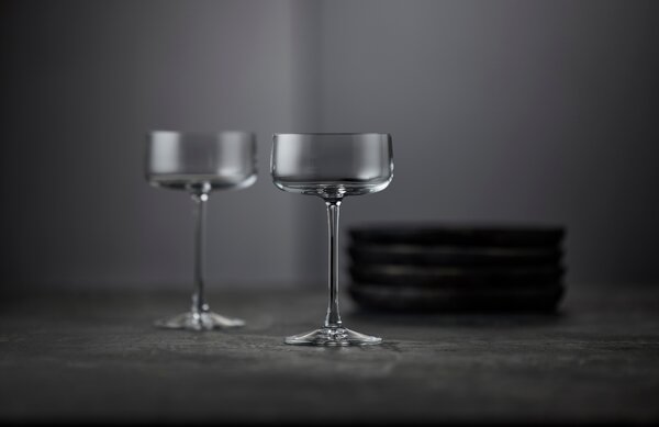 -25 % Dny MOMENTI– Lyngby Glas Set čtyř sklenic na šampaňské Zero 260 ml