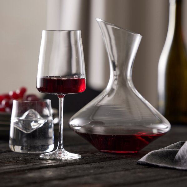Lyngby Glas Set čtyř sklenic na červené víno Zero 540 ml