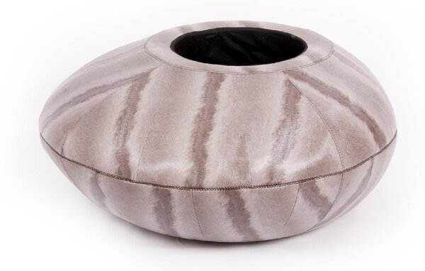 Interiérový květináč VELA, výška 85 cm, šedý, outlet
