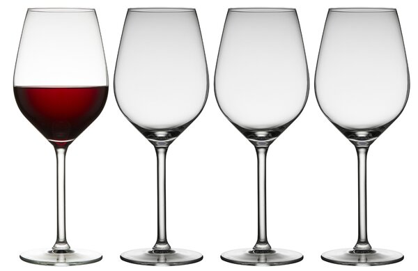 -25 % Dny MOMENTI– Lyngby Glas Set čtyř sklenic na červené víno Juvel 500 ml
