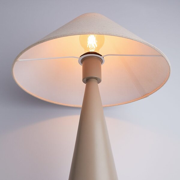 NEXO Stolní lampa - šedohnědá