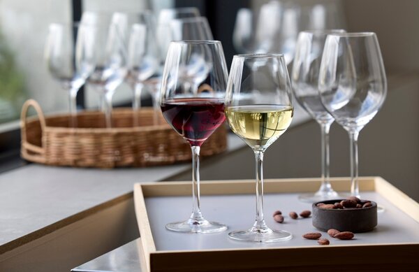 -25 % Dny MOMENTI– Lyngby Glas Set čtyř sklenic na červené víno Juvel 500 ml
