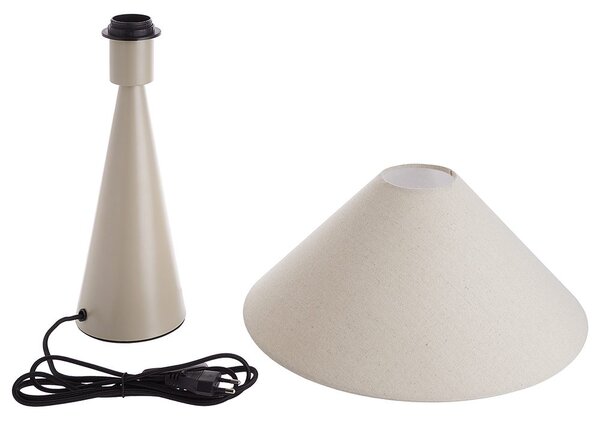 NEXO Stolní lampa - šedohnědá